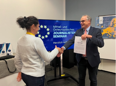 Abschlussabend mit Übergabe der Zertifikate durch Leo Krause, SSM